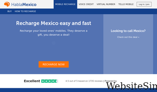 hablamexico.com Screenshot