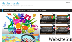 hablamossle.com Screenshot