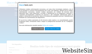 hacertest.com Screenshot