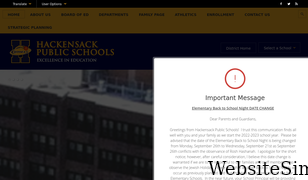 hackensackschools.org Screenshot