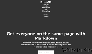 hackmd.io Screenshot