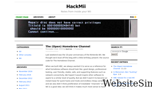 hackmii.com Screenshot