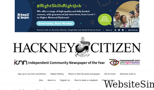 hackneycitizen.co.uk Screenshot