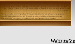 hadits.in Screenshot