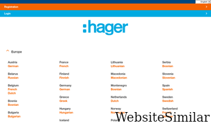 hager.com Screenshot