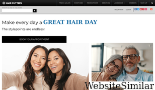 haircuttery.com Screenshot