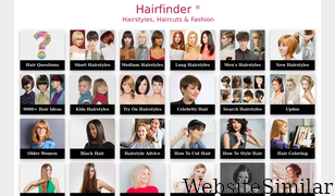 hairfinder.com Screenshot