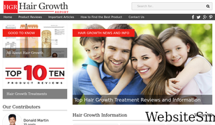 hairgrowthreport.org Screenshot