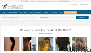 hairsellon.com Screenshot