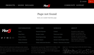 hak5.org Screenshot