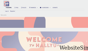 hallyuplus.net Screenshot