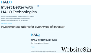 halo-technologies.com Screenshot