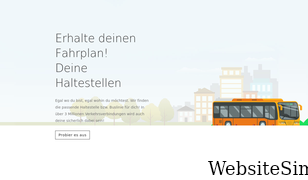 haltestellen-buslinien.de Screenshot