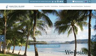 hamiltonisland.com.au Screenshot