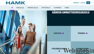 hamk.fi Screenshot