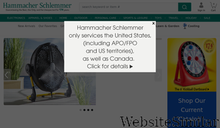 hammacher.com Screenshot