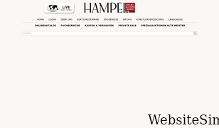 hampel-auctions.com Screenshot
