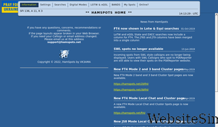 hamspots.net Screenshot