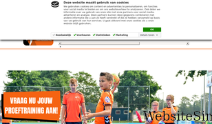 handbal.nl Screenshot
