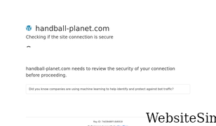 handball-planet.com Screenshot