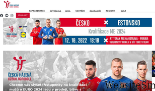 handball.cz Screenshot