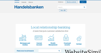 handelsbanken.co.uk Screenshot
