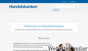 handelsbanken.com Screenshot