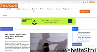 handicap.fr Screenshot