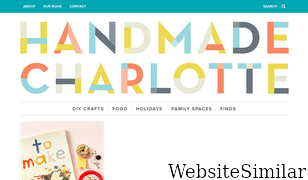 handmadecharlotte.com Screenshot