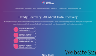 handyrecovery.com Screenshot