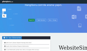 hangisoru.com Screenshot