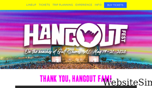 hangoutmusicfest.com Screenshot