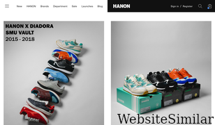 hanon-shop.com Screenshot