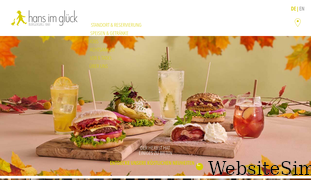 hansimglueck-burgergrill.de Screenshot