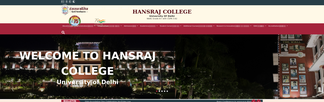 hansrajcollege.ac.in Screenshot