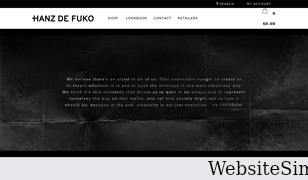 hanzdefuko.com Screenshot
