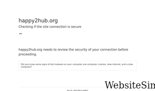 happy2hub.org Screenshot
