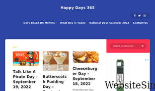 happydays365.org Screenshot