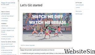 happygitwithr.com Screenshot