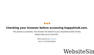 happyhindi.com Screenshot