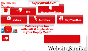 happymeal.com Screenshot