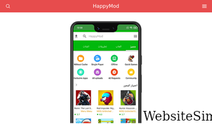 happymodarab.com Screenshot