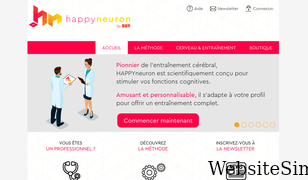 happyneuron.fr Screenshot