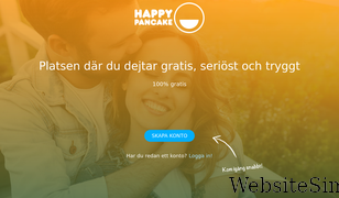 happypancake.se Screenshot