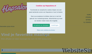 hapsalons.nl Screenshot