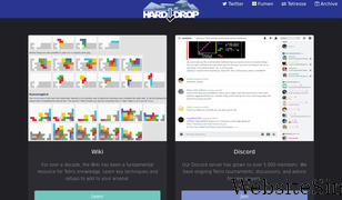 harddrop.com Screenshot