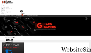 hardgamers.com.ar Screenshot