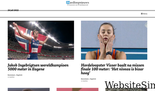hardloopnieuws.nl Screenshot