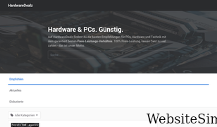 hardwaredealz.com Screenshot