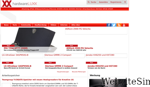 hardwareluxx.de Screenshot